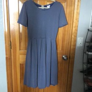 Lula roe l dress midi purple